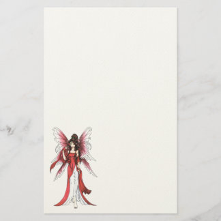 Papelería Garnet Faerie Stationery