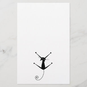 Papelería Gatito banal negro 10