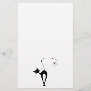 Papelería Gatito banal negro 3