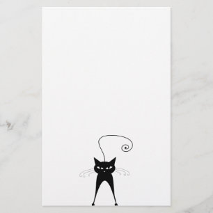 Papelería Gatito banal negro 6