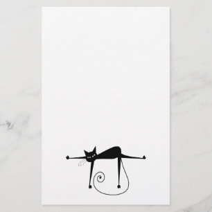Papelería Gatito banal negro 8