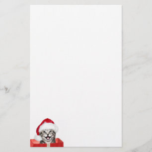 Papelería Gatito del navidad