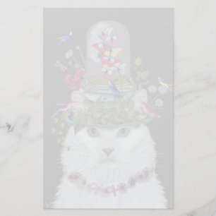 Papelería Gato blanco con barra húmeda