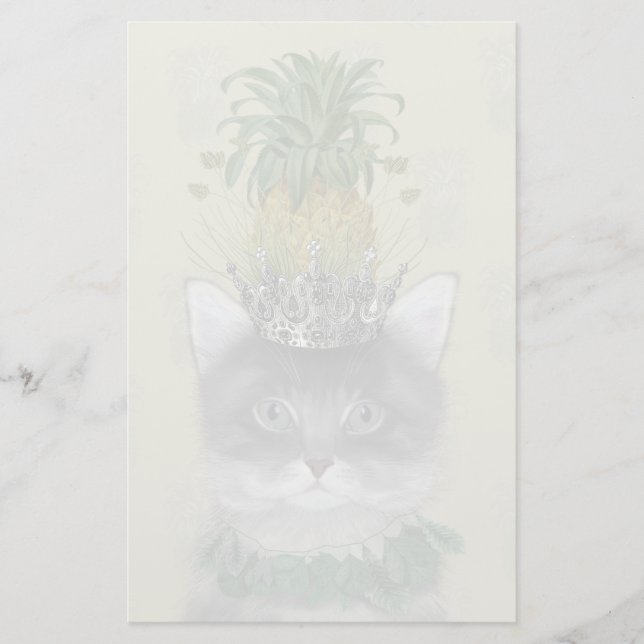 Papelería Gato de piña (Anverso)
