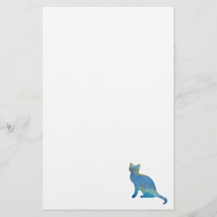 Papelería Gato del ópalo inmóvil