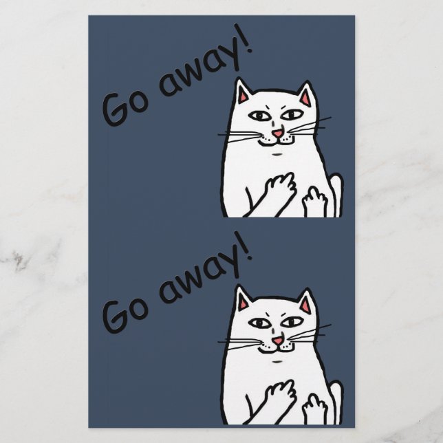 Papelería Gato travieso (Anverso)