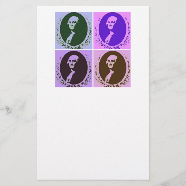 Papelería George Washington (Anverso)