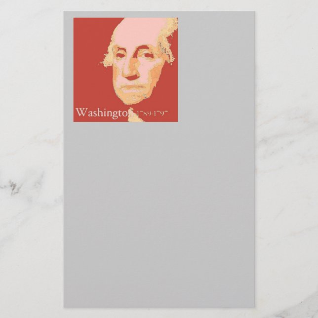 Papelería George Washington (Anverso)