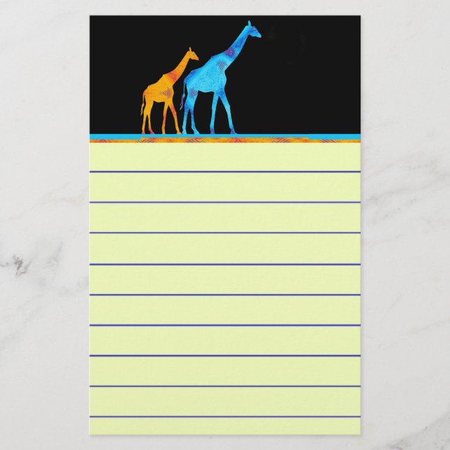Papelería Giraffe (Anverso)