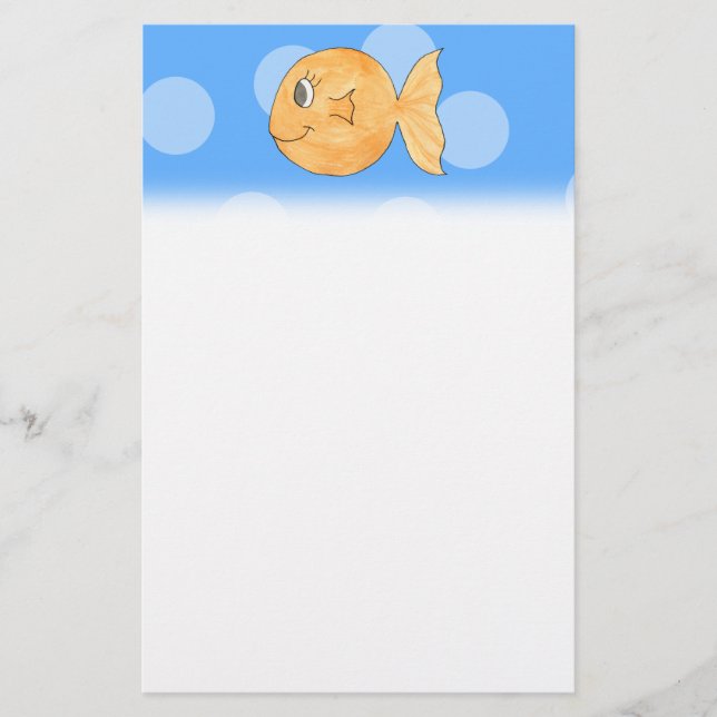 Papelería Goldfish. (Anverso)