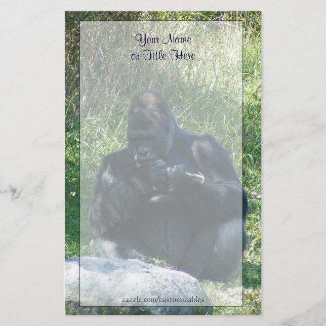 Papelería Gorilla Stationery (Anverso)