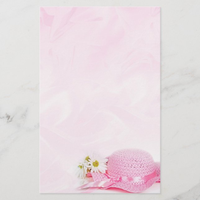 Papelería Gorra rosa (Anverso)