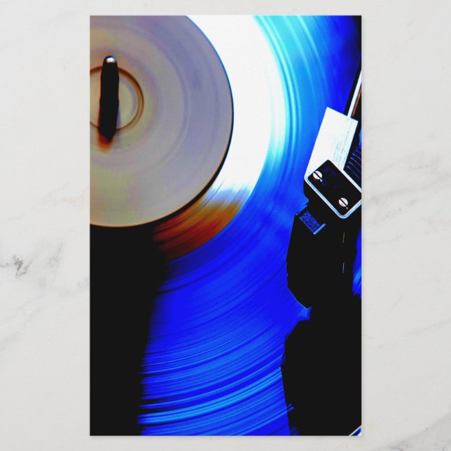 Papelería Grabar el amante de la música (Anverso)