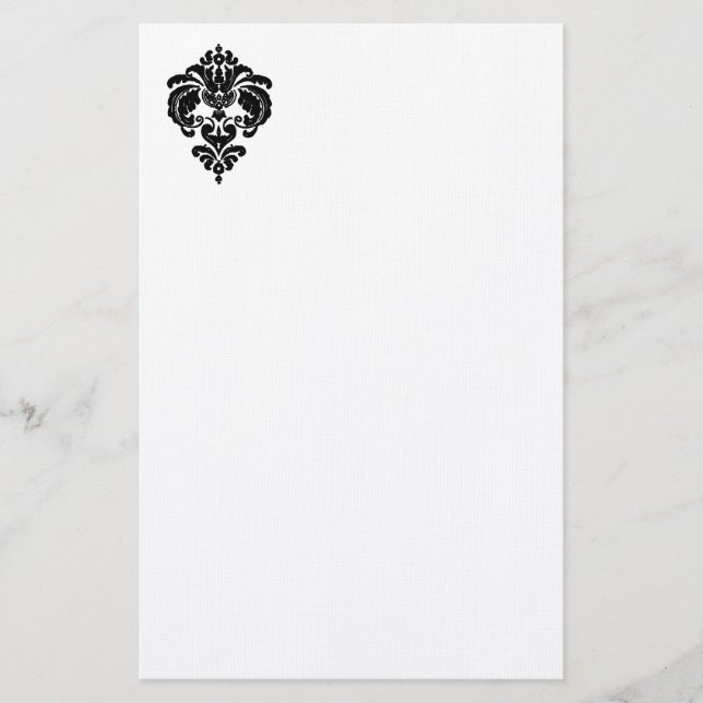 Papelería Gráfico negro (Anverso)