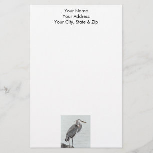 Papelería Gran garza azul