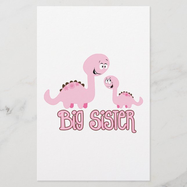 Papelería Gran Hermana de Dinosaur (Anverso)