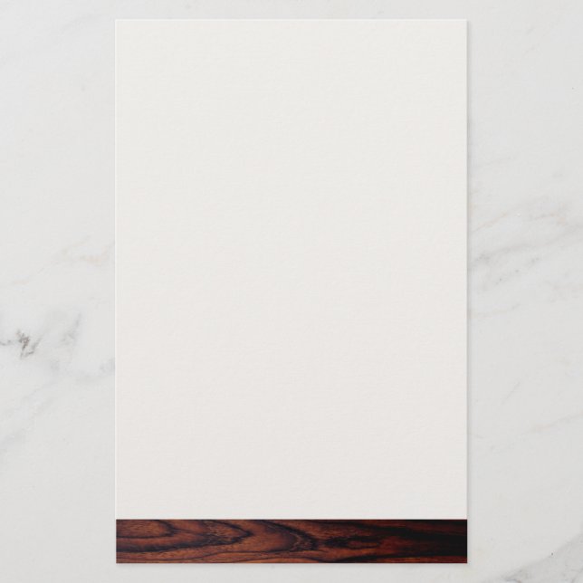 Papelería Grano de madera de Mahogany oscuro | patrón de mad (Anverso)