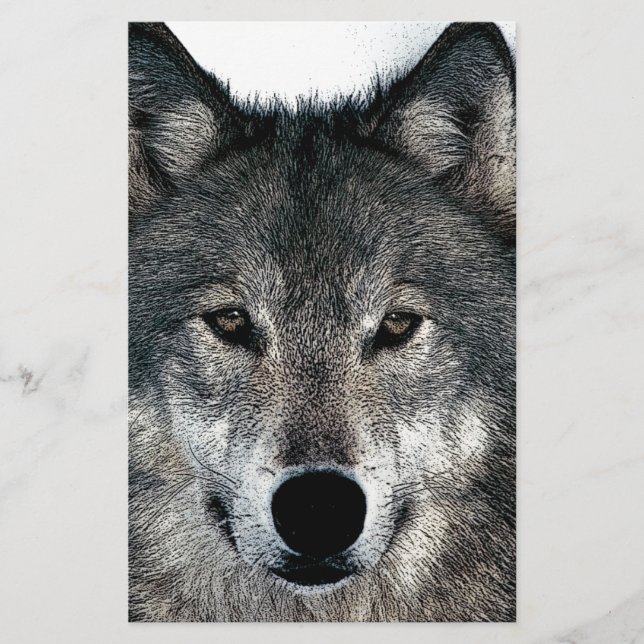 Papelería Gray Wolf (Anverso)
