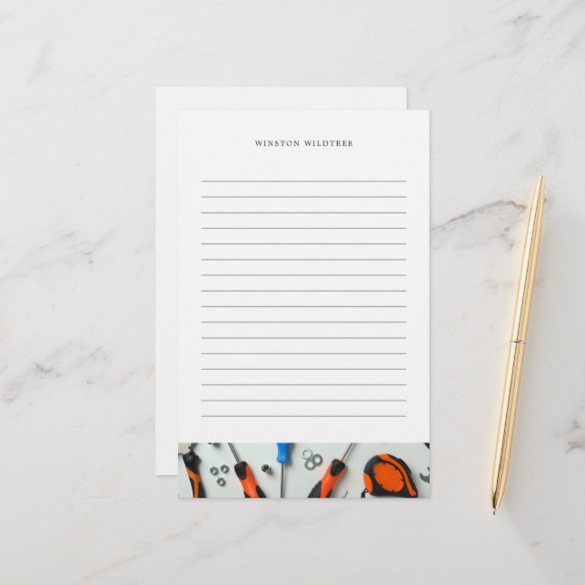 Papelería Grupo de construcción | Pautadas (Anverso/Reverso In Situ)