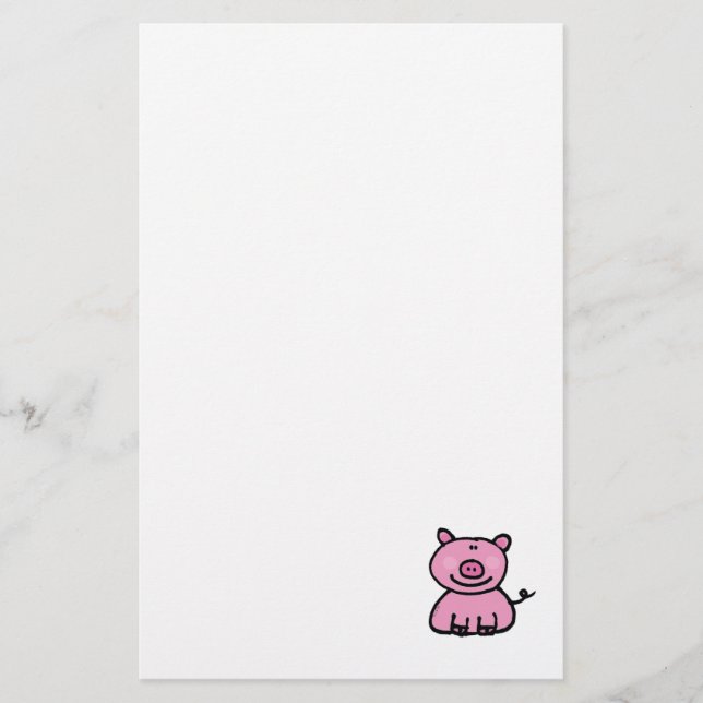 Papelería Guarro rosado (Anverso)