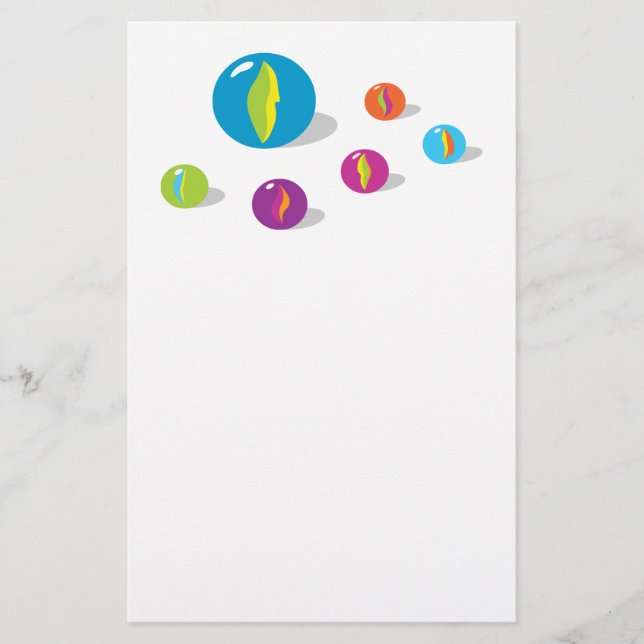 Papelería Guay Marbles (Anverso)