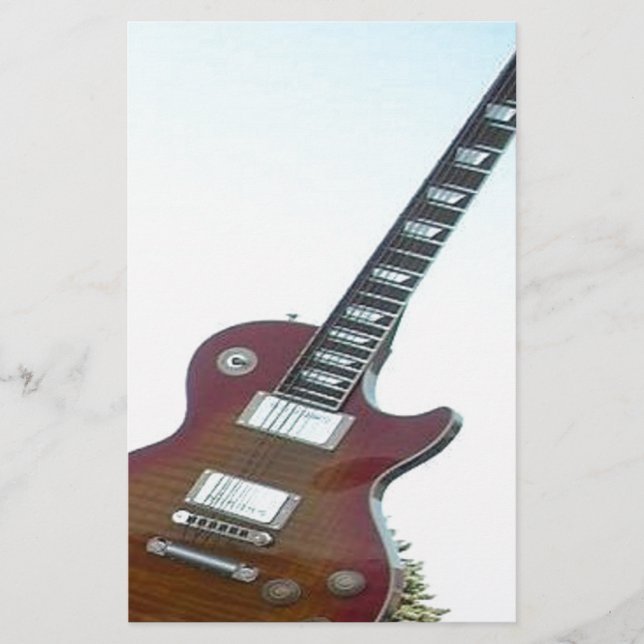 Papelería Guitarra eléctrica (Anverso)