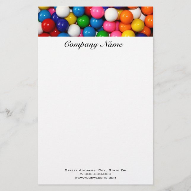 Papelería Gumballs (Anverso)