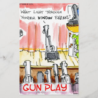 Papelería GunPlay Dibujos Animados Divertidos