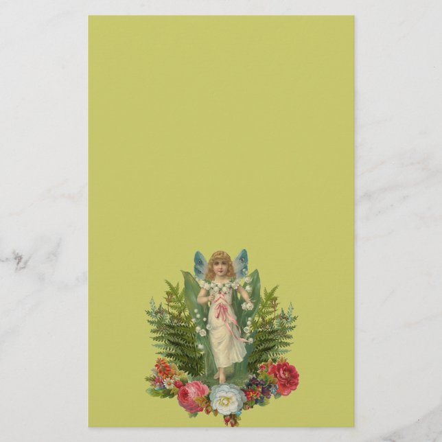 Papelería Hada de Woodland (Anverso)