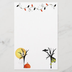 Papelería Halloween fantasmagórico