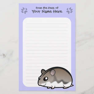 Papelería Hámster Enano de Dibujos Animados