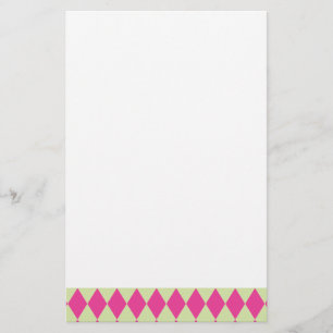 Papelería Harlequin Hot Pink and Mint