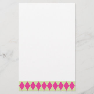 Papelería Harlequin Hot Pink and Mint