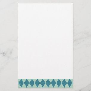 Papelería Harlequin Seafoam y Verde azulado