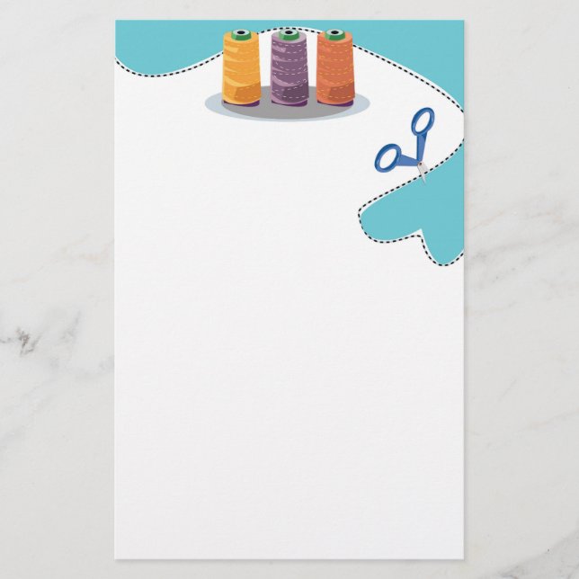 Papelería Have fun sewing (Anverso)