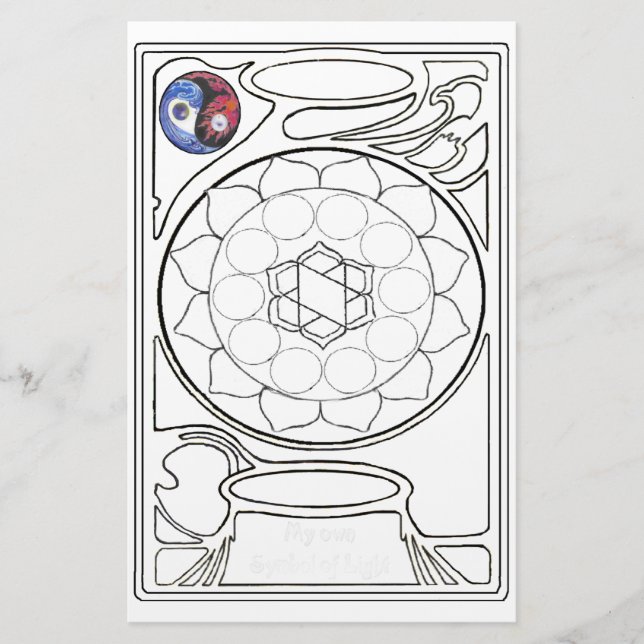 Papelería Heart Chakra Stationery (Anverso)