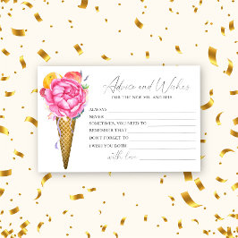 Papelería Helados - Consejos y deseos de duchas nupciales