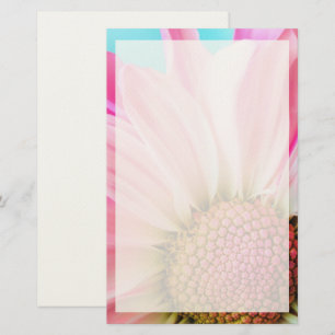 Papelería Hermosa flor rosa cercana foto