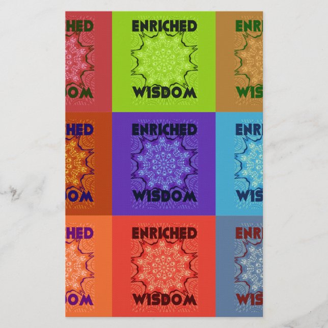 Papelería Hermosa Impresión de Arte Pop, Increíble y Enrique (Anverso)