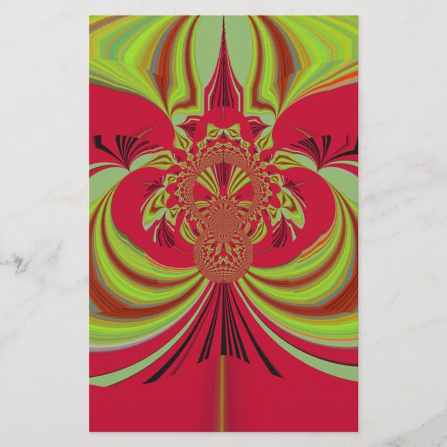 Papelería Hermoso diseño amarillo rojo. Coco vectorial de in (Anverso)