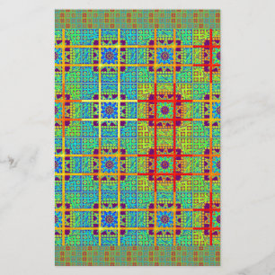 Papelería Hermoso diseño vectorial étnico maya