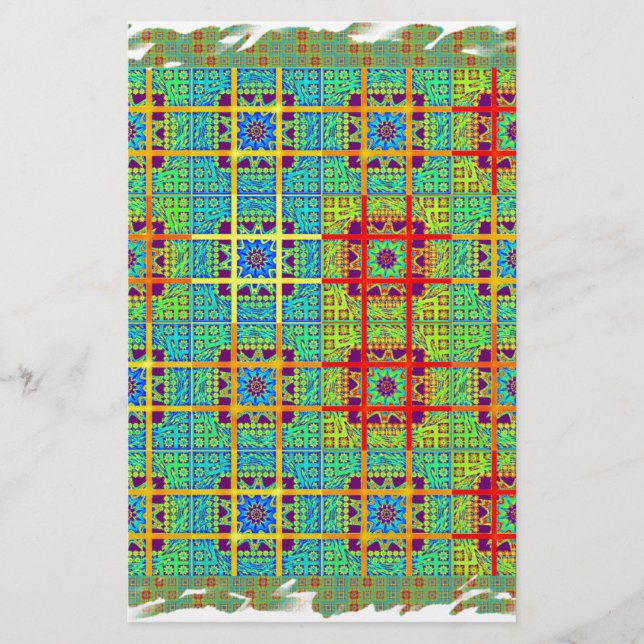 Papelería Hermoso y encantador vector de impresión tribal su (Anverso)