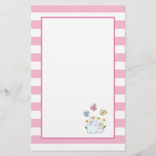 Papelería Hermosos conejitos con martillos de primavera y ma