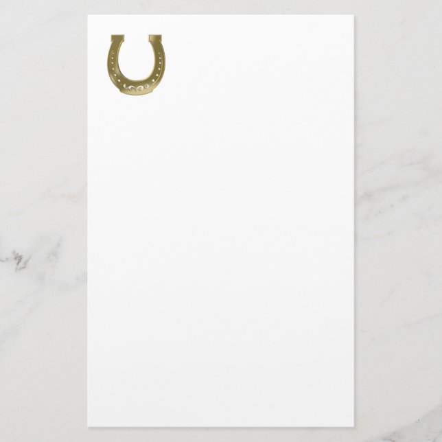 Papelería Herradura dorada (Anverso)