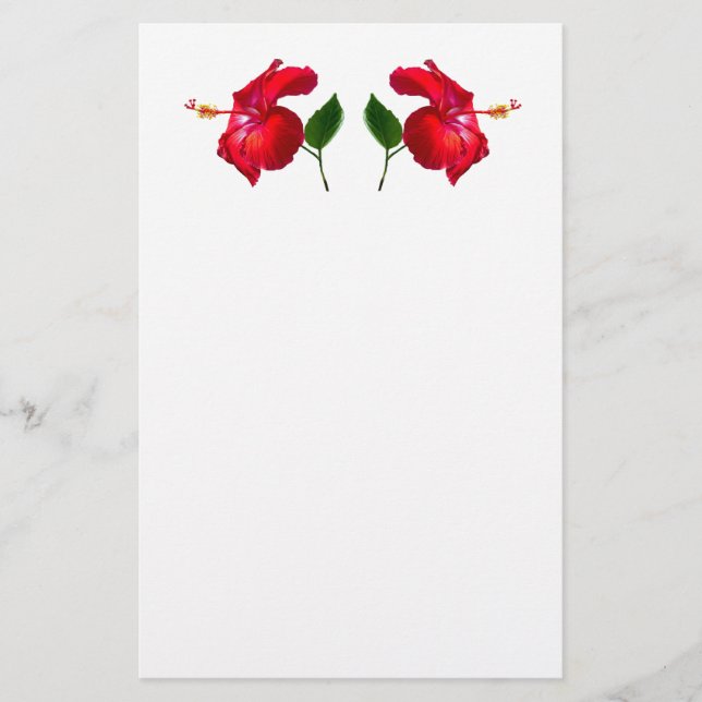 Papelería Hibiscus Blossom (Anverso)