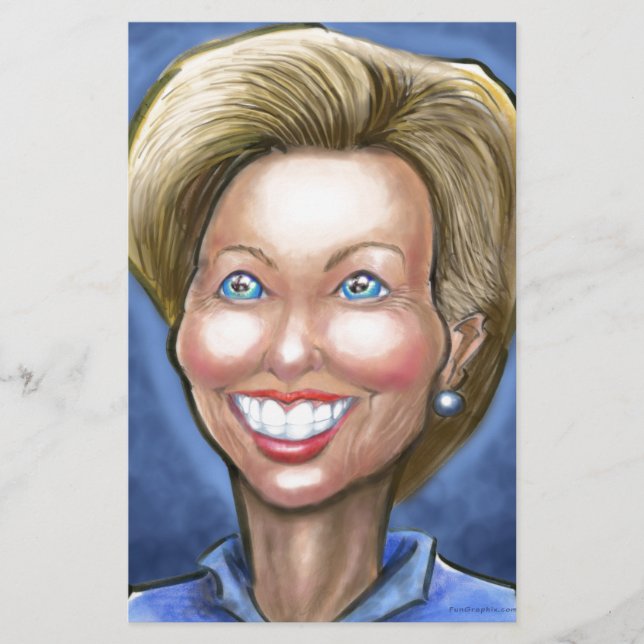 Papelería Hillary Clinton (Anverso)