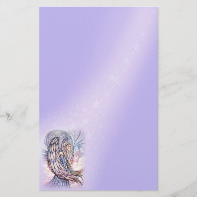 Papelería Historia de Angel por Molly Harrison (Anverso)