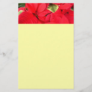 Papelería Holly Point Poinsettias Holiday Floral