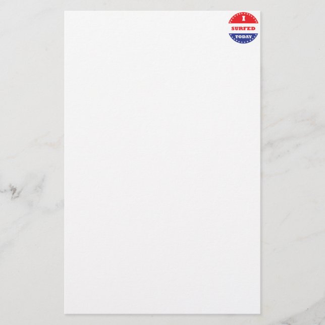 Papelería Hoy He navegado (Anverso)