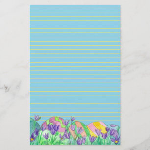 Papelería Huevos azules de Pascua